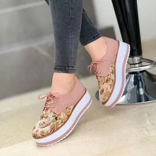 Wedge Platform Women's Casual  Bottom Shoes