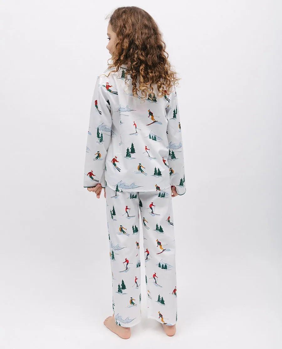 Whistler Kids Unisex Ski Print Pyjama Set