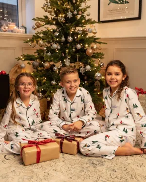 Whistler Kids Unisex Ski Print Pyjama Set