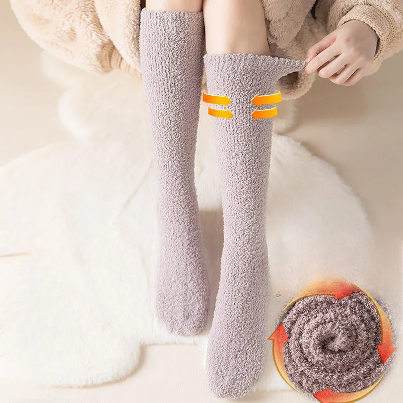 Wholesale Non Shedding Coral Fleece and Thickened Home Stockings