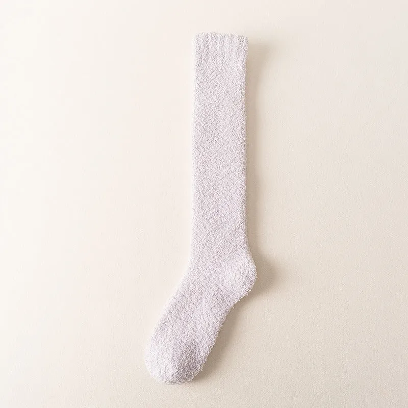 Wholesale Non Shedding Coral Fleece and Thickened Home Stockings