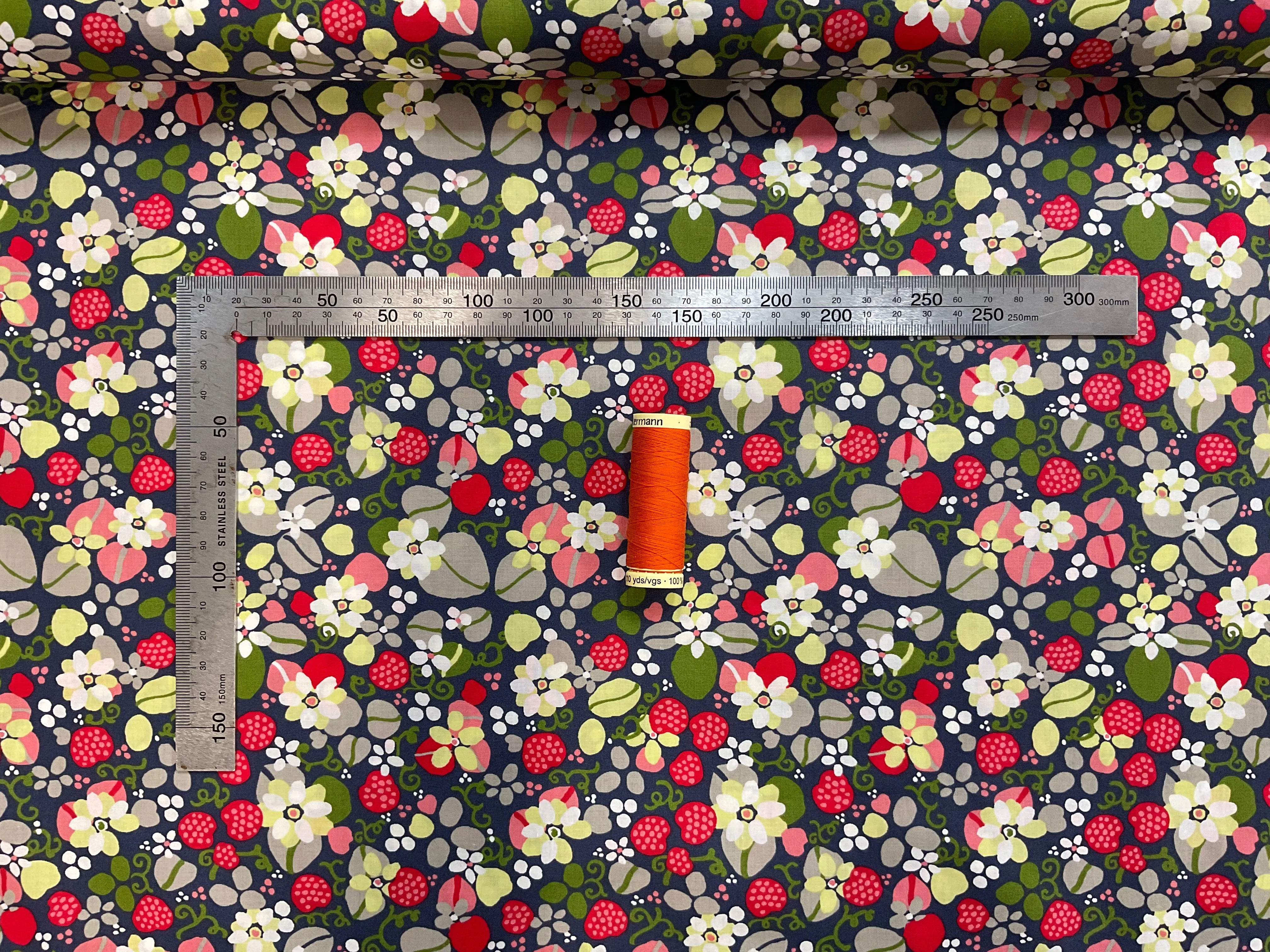 Wild Strawberries Cotton Lawn