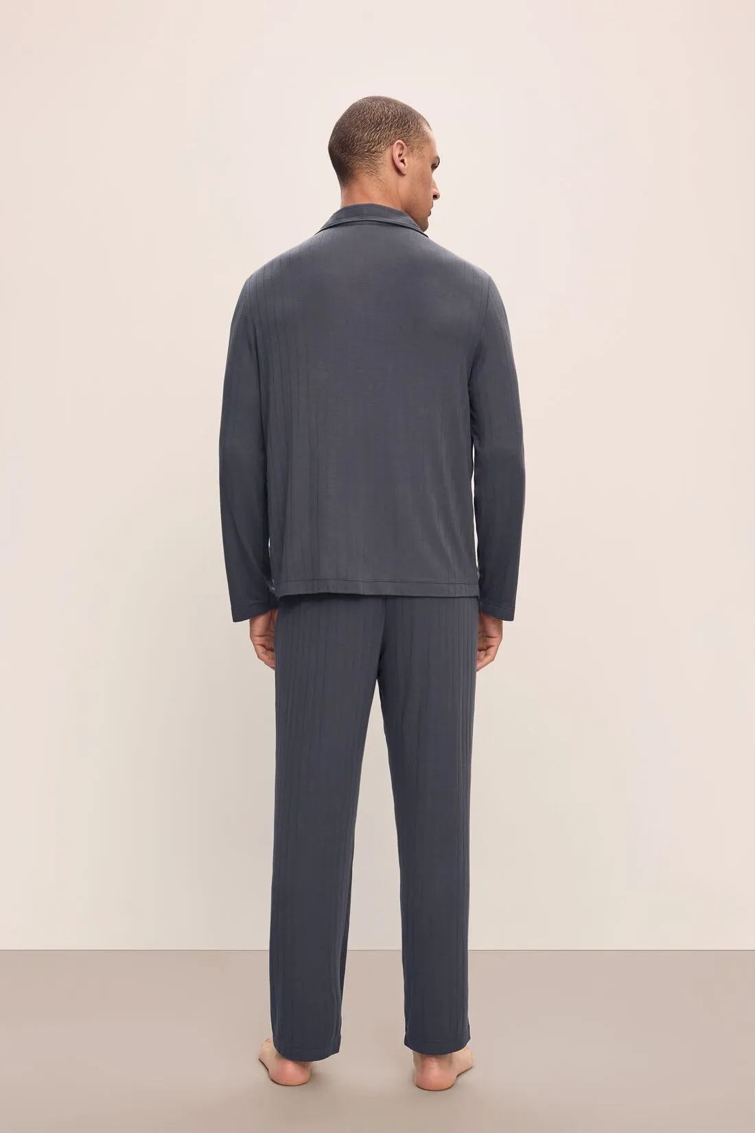 William TENCEL™ Modal Rib Long PJ Set