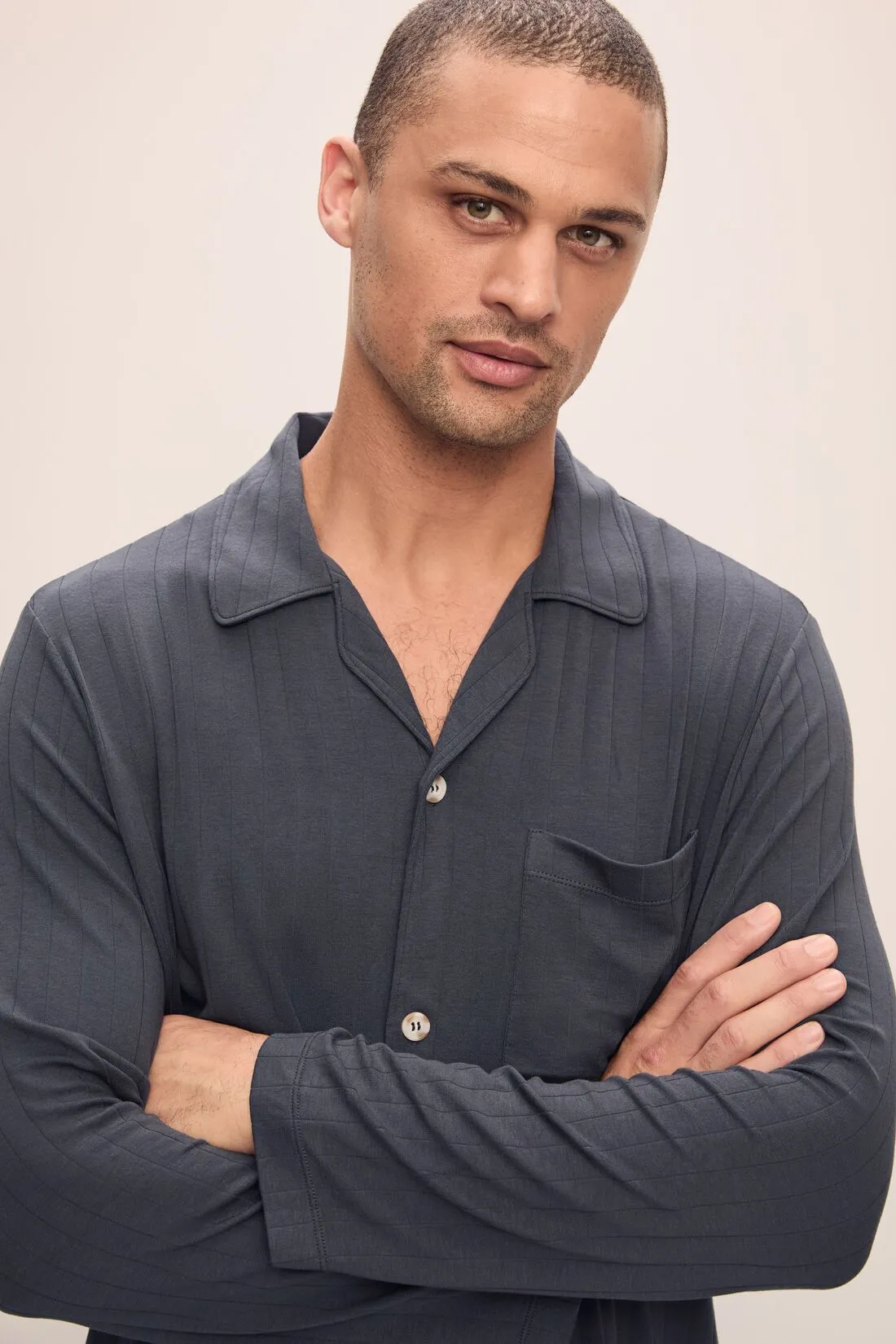 William TENCEL™ Modal Rib Long PJ Set