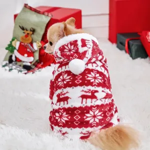Winter Christmas Dog Jumpsuit