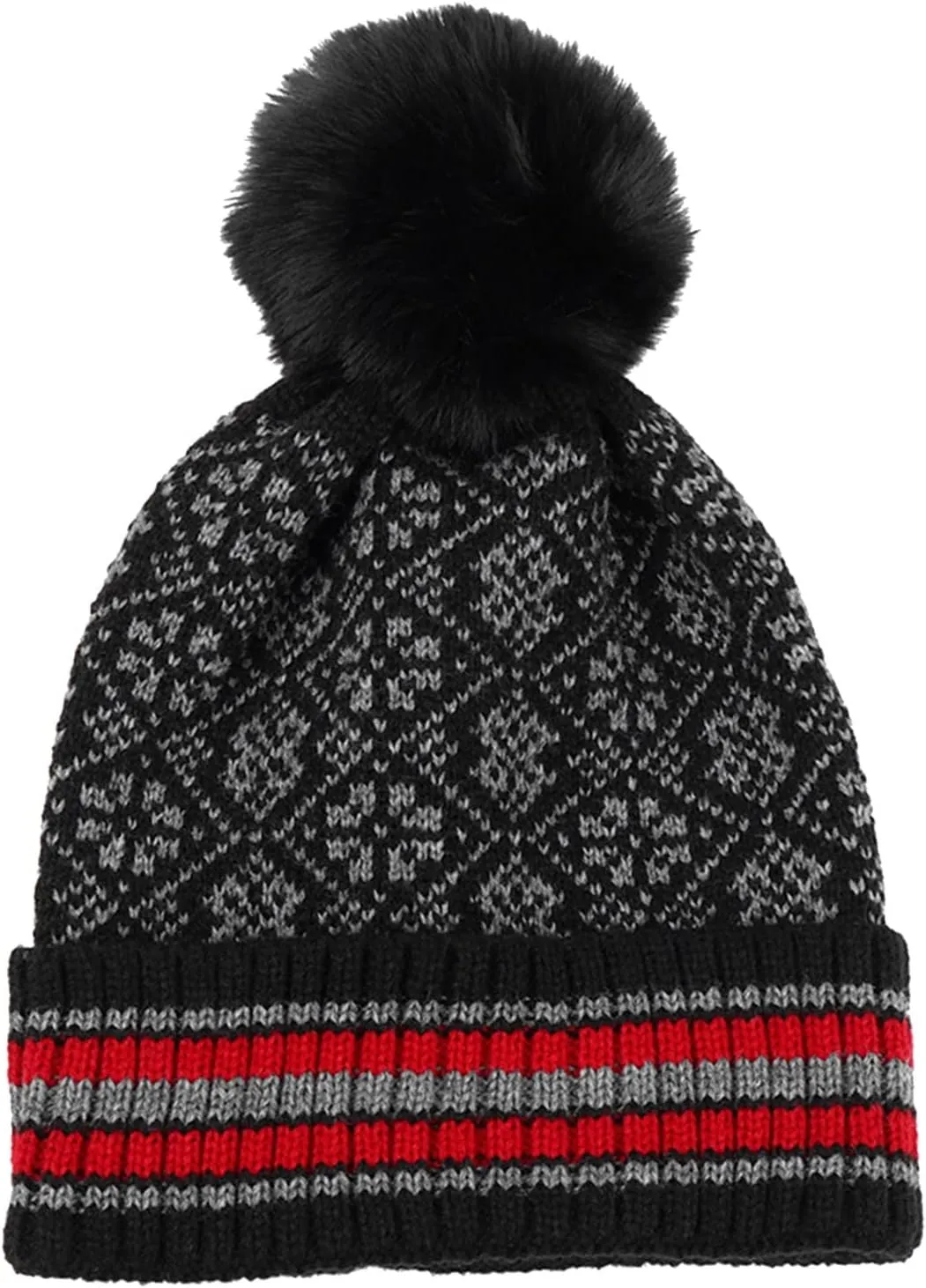 Winter Hats for Women Knitted Pompom Beanie Hats Warm kull Cap Soft Washed Warm Hat