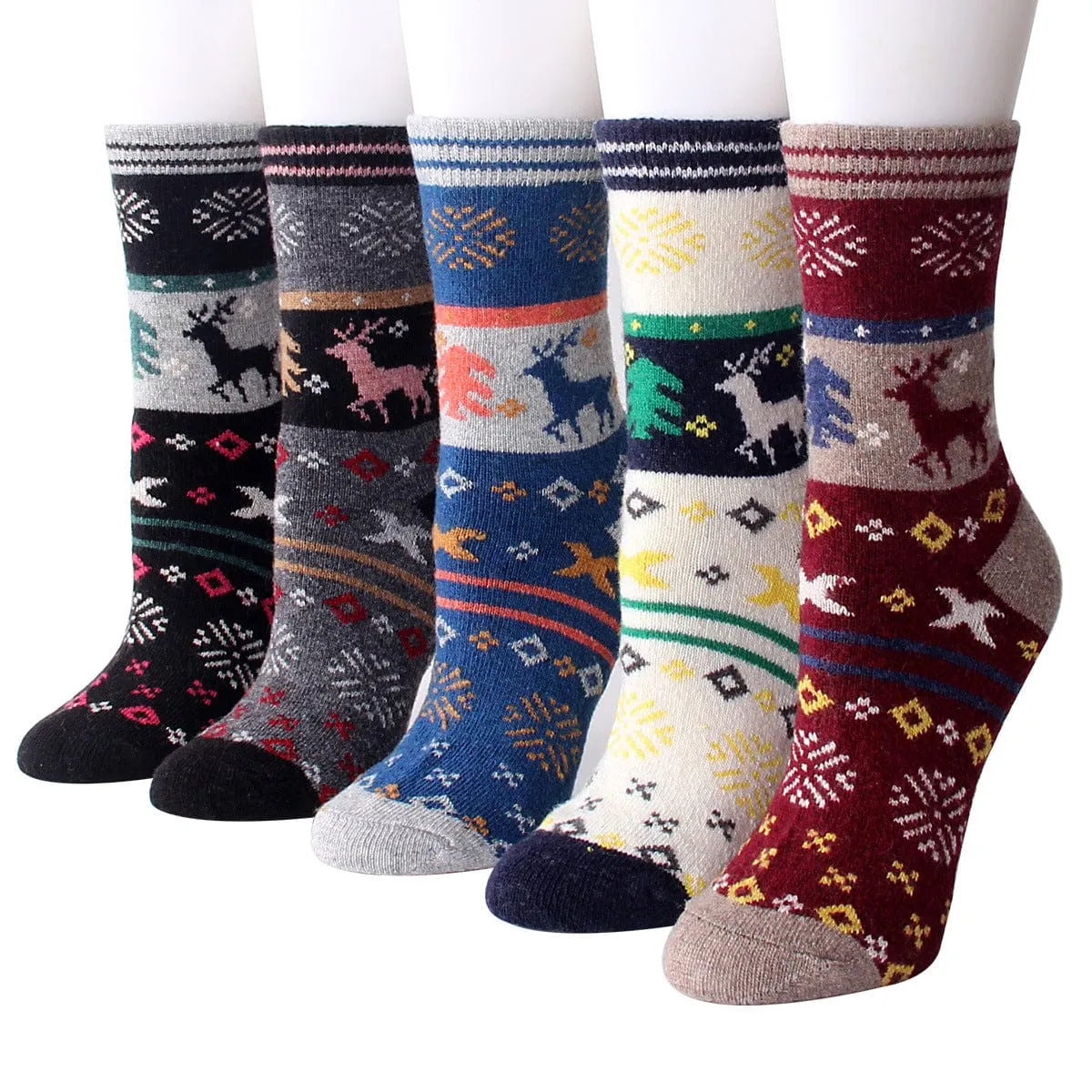 Winter thickened women's wool socks For Christmas