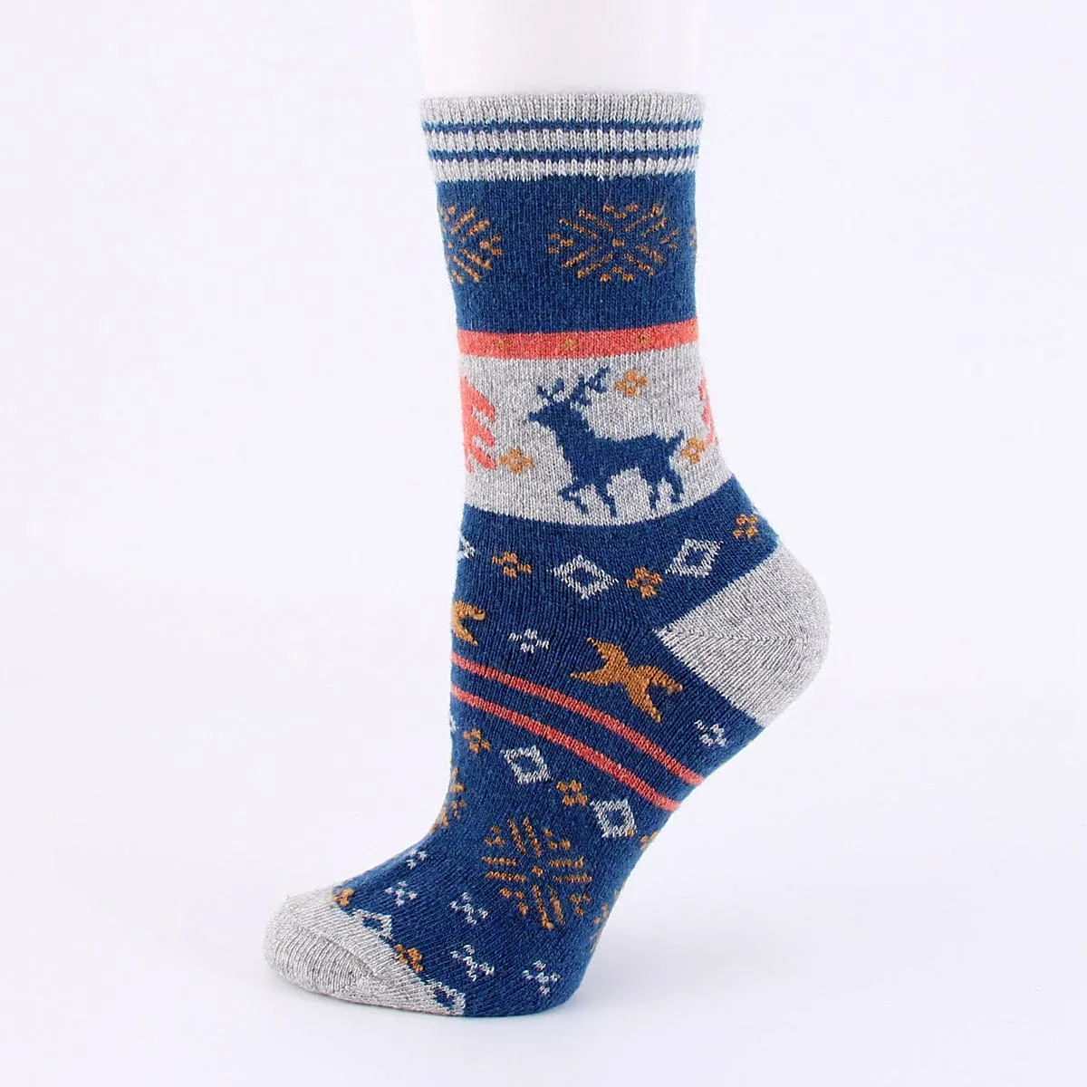 Winter thickened women's wool socks For Christmas