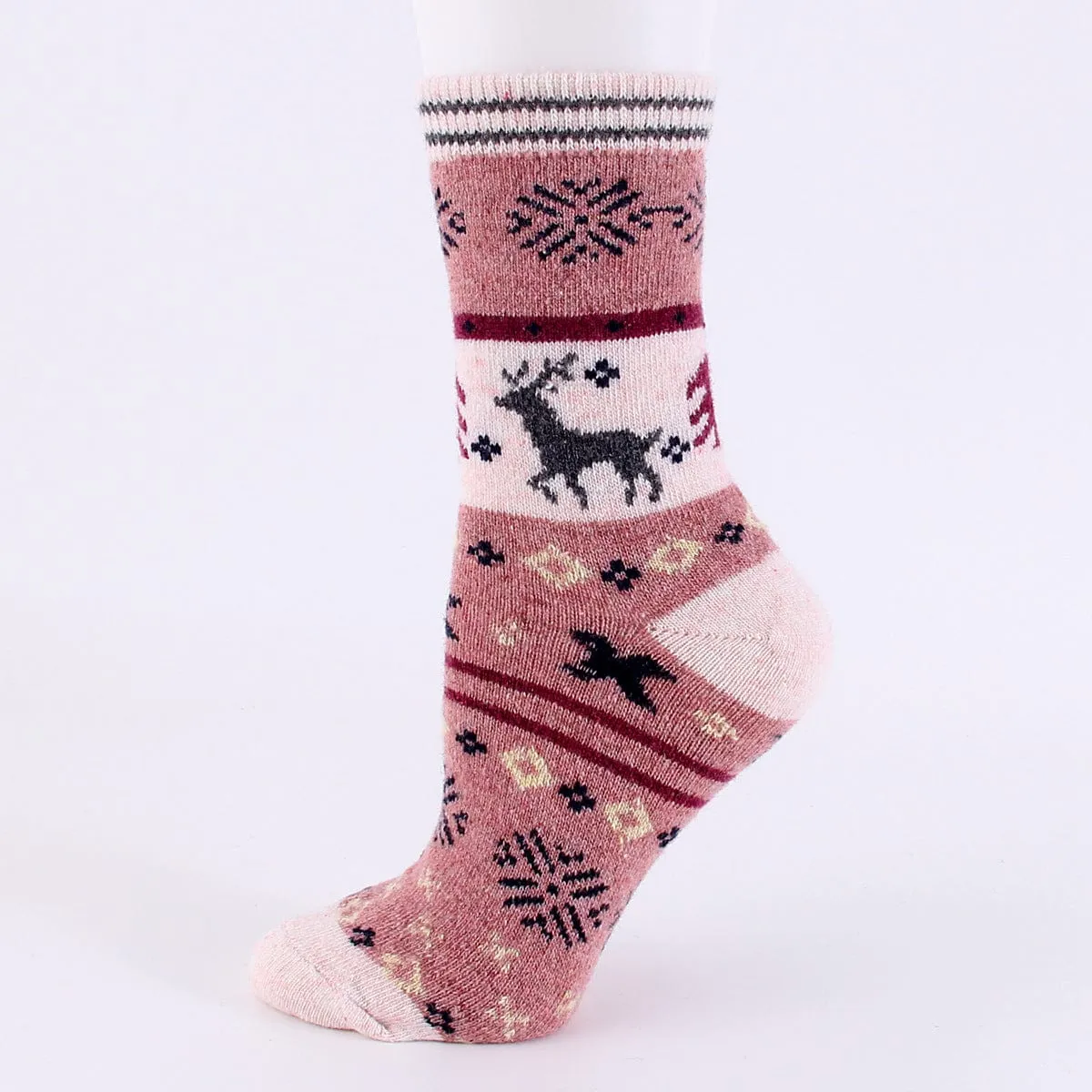Winter thickened women's wool socks For Christmas