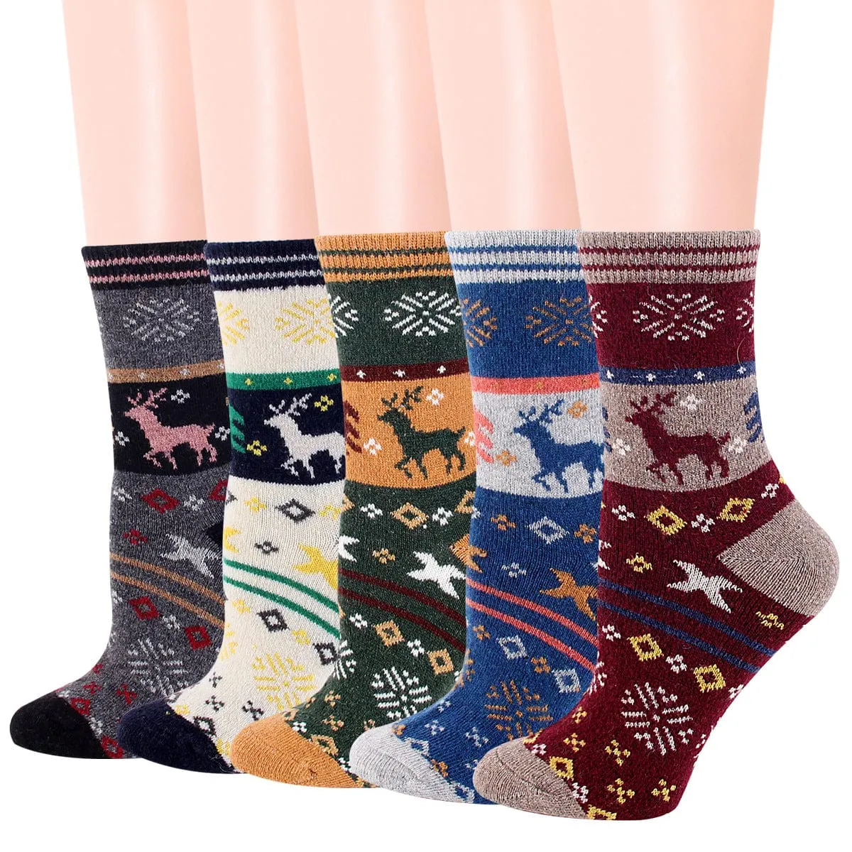 Winter thickened women's wool socks For Christmas