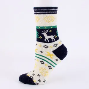 Winter thickened women's wool socks For Christmas
