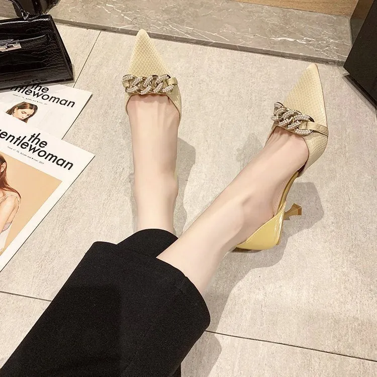 Women Dorsey Pointed Toe Low  Heel