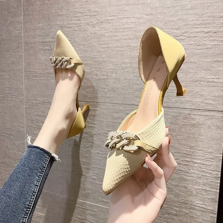 Women Dorsey Pointed Toe Low  Heel