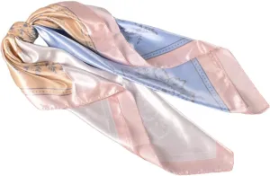Women Silk Scarves Womens Scarfs Fashion Scarf For Women Womens Spring Summer Prints Satin Cashew Flower Prints