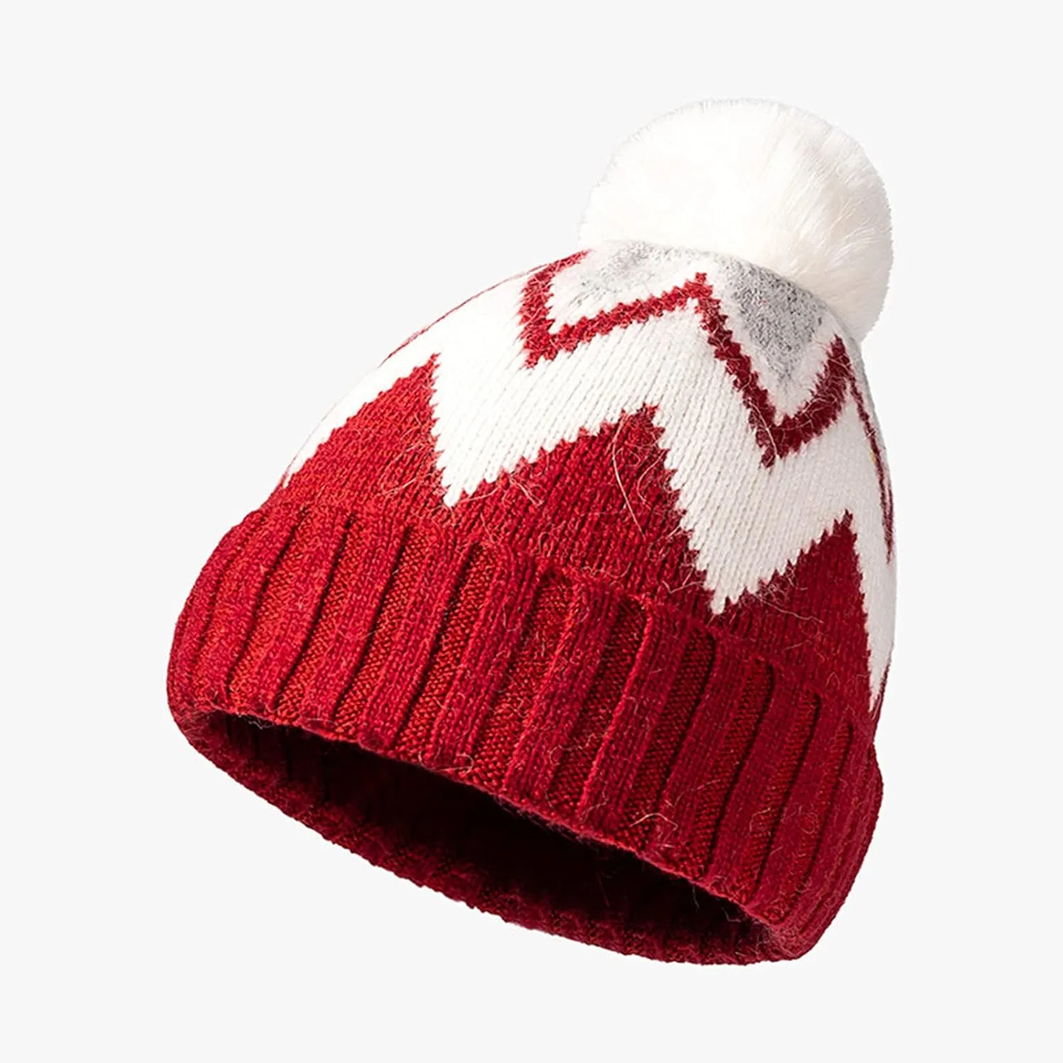Women Winter Beanie Knitted Pompom Beanie Hats Warm kull Cap Beanie for Women Girls