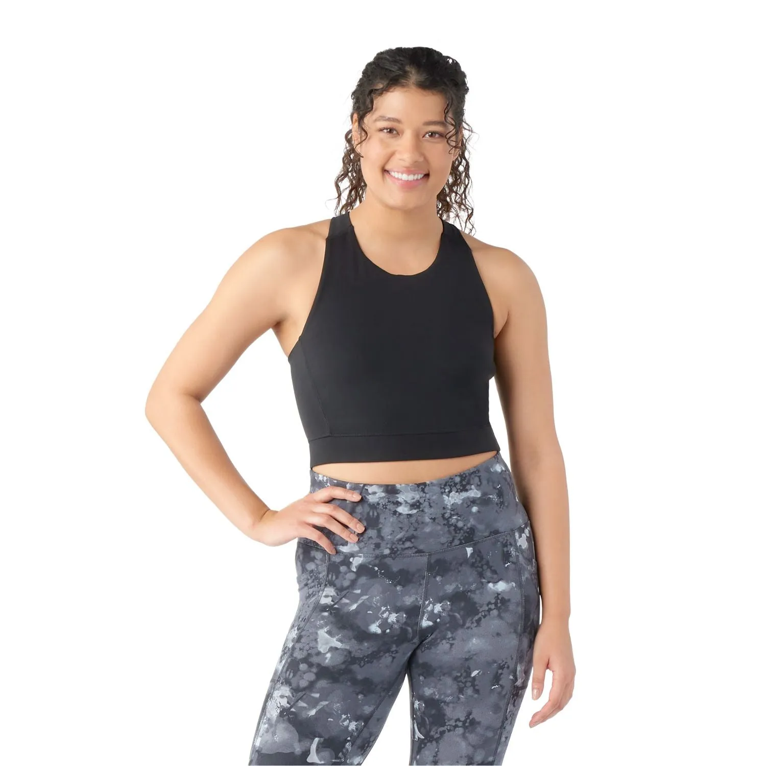 Womens Active Crop Bra 