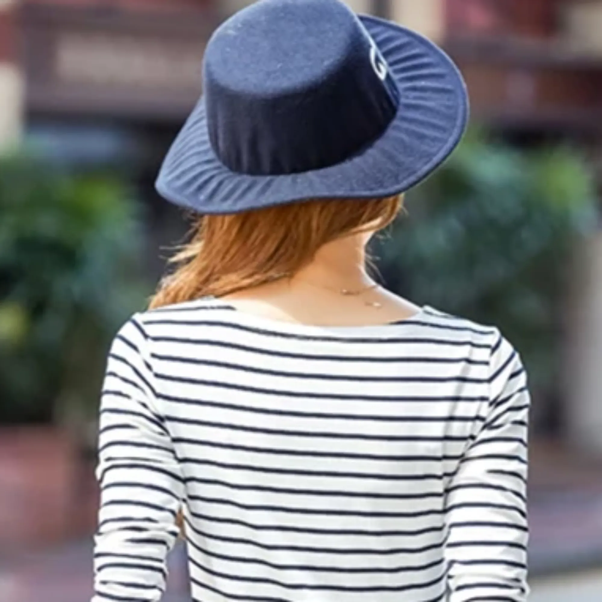Women's Autumn Casual O-Neck Striped T-Shirt | Plus Size