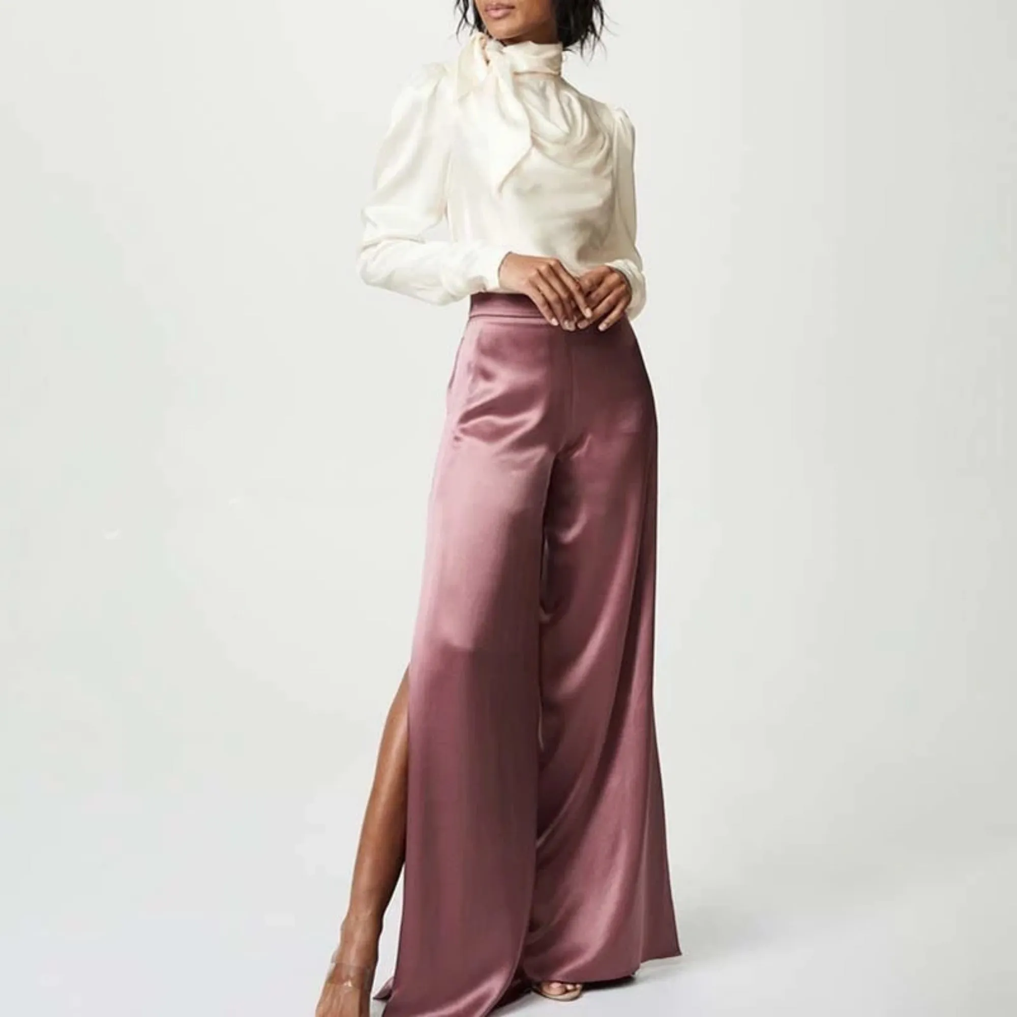 Women's Autumn Polyester Long-Sleeved Blouse