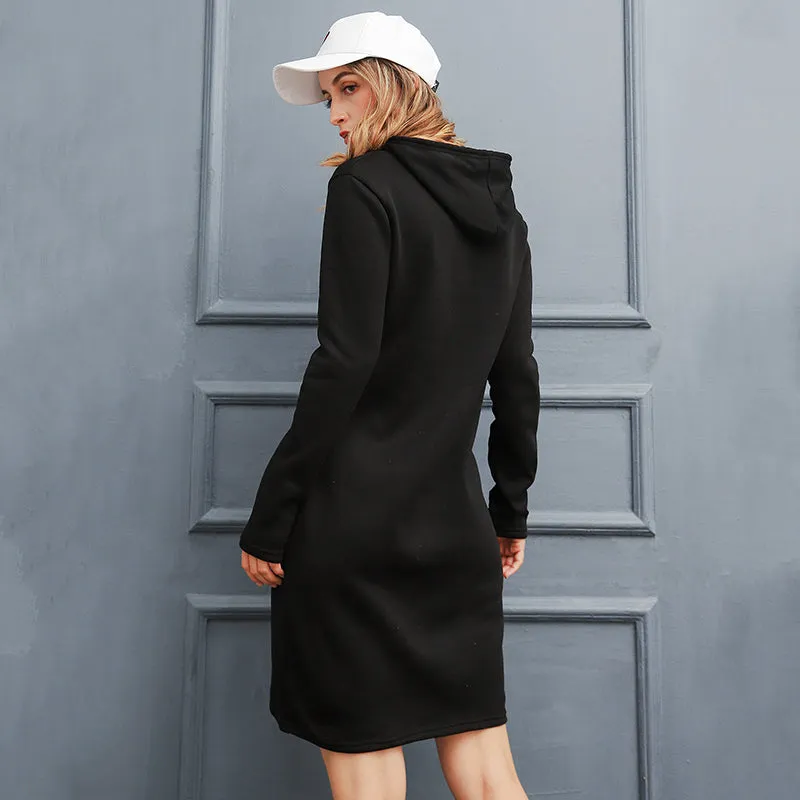 Women's Autumn/Winter Warm Long-Sleeved Dress