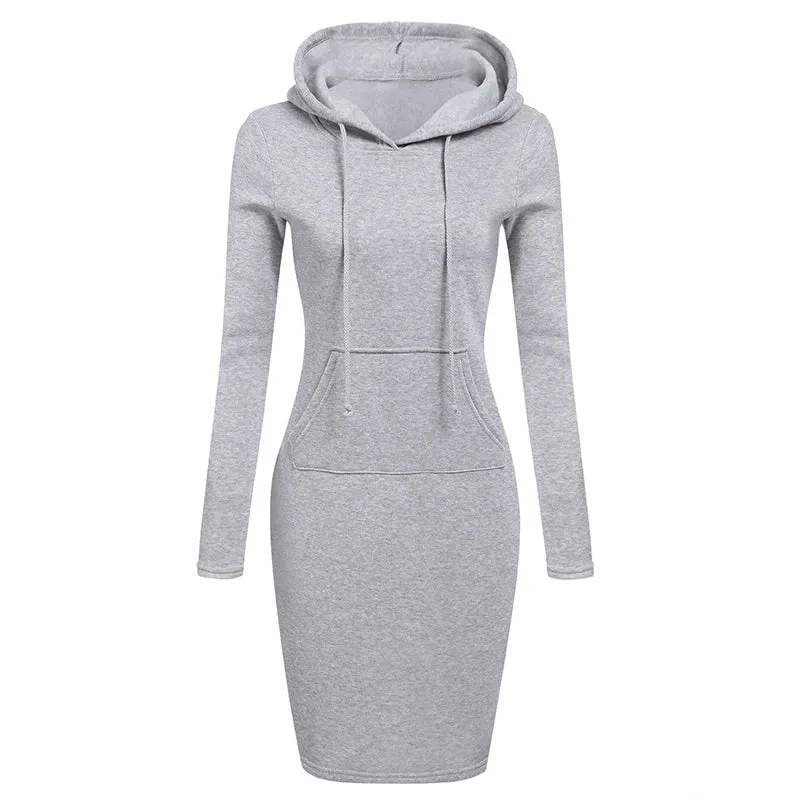 Women's Autumn/Winter Warm Long-Sleeved Dress
