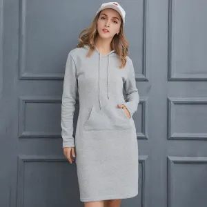 Women's Autumn/Winter Warm Long-Sleeved Dress