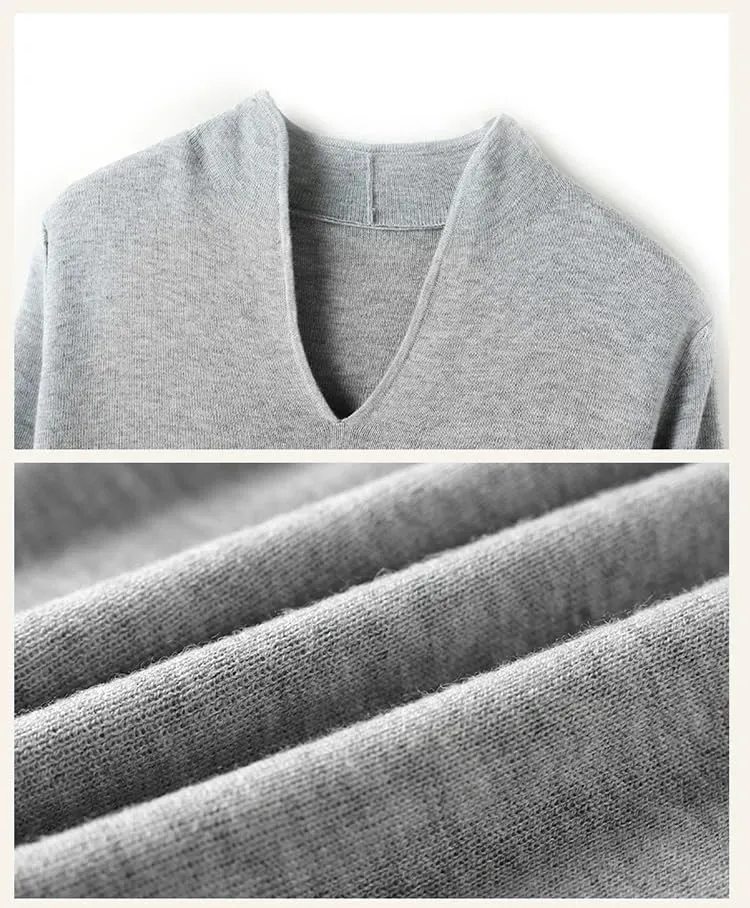 Women's Cashmere Sweater Short Sleeved Pullover Short Sleeved Shirt Knitted Sweater