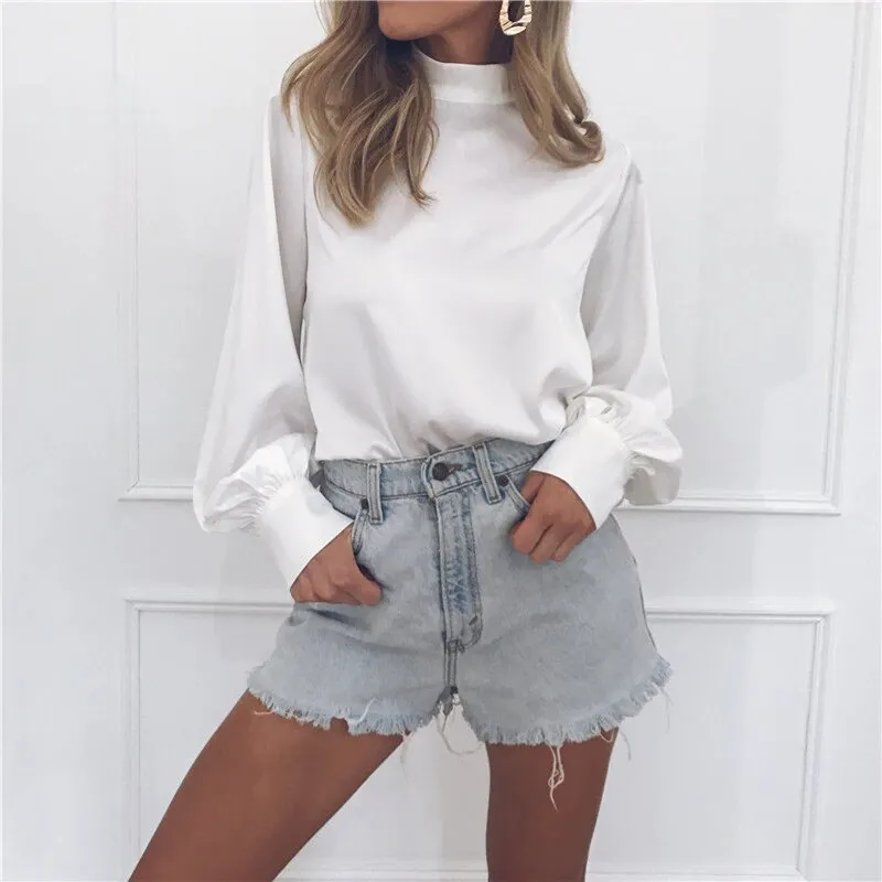 Women's Casual Long-Sleeved Blouse