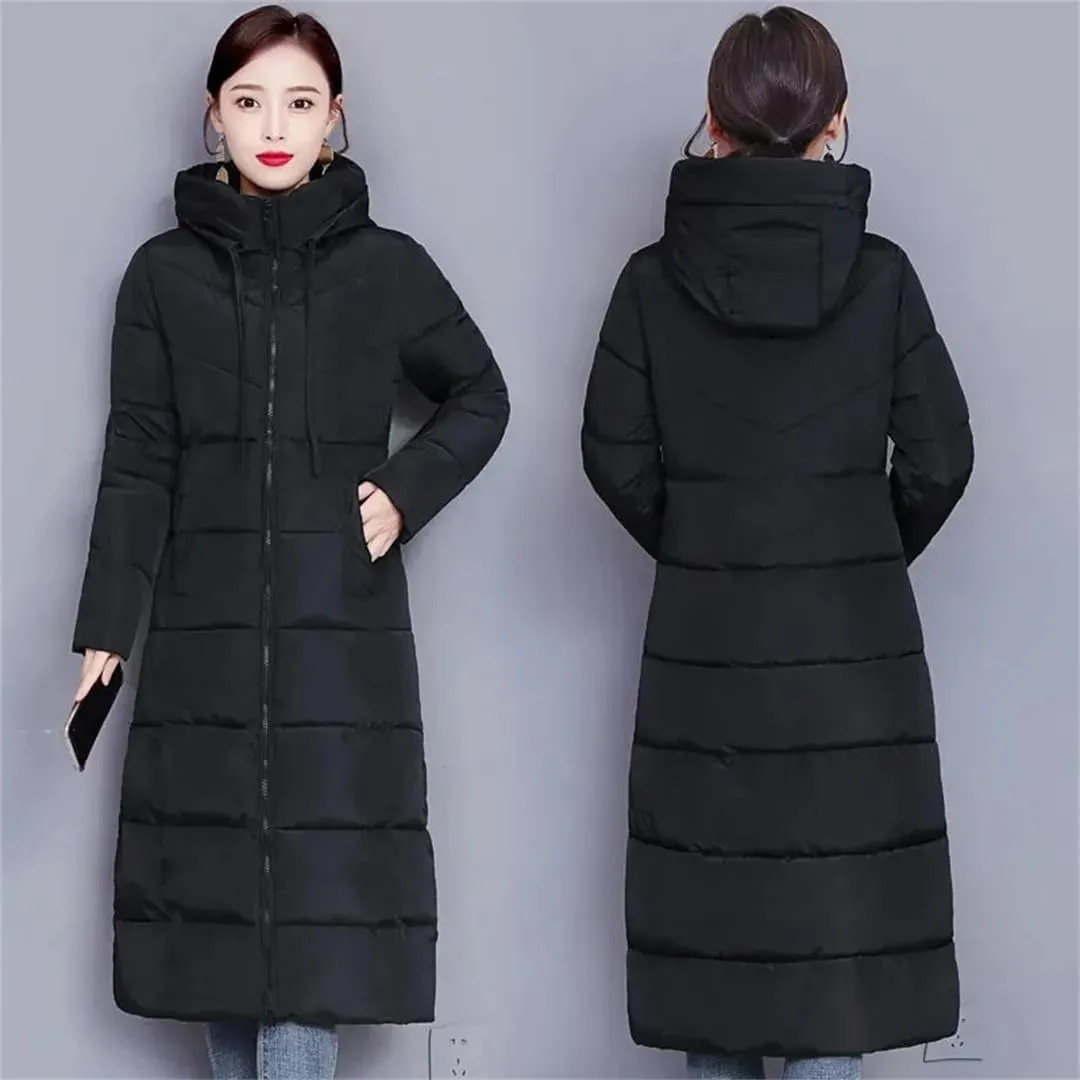 Women's Cotton Coat Winter Jacket Parkas Down Cotton Parka Coat Female Padded Puffer Coats Outwear