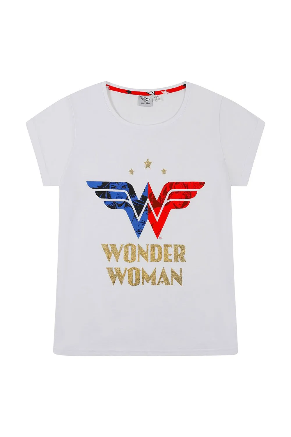 Women's DC Comics Wonder Women Long Pyjamas Pjs w21