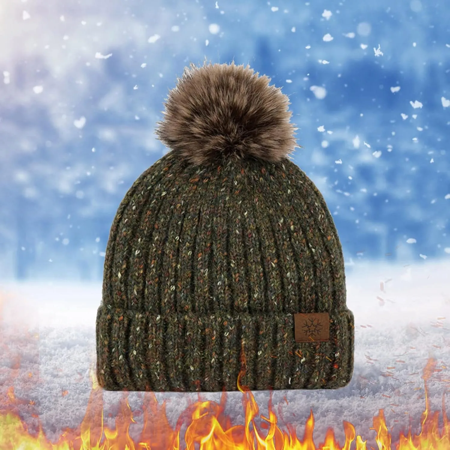 Womens eanies for Winter Pompom Beanie Hats Warm kull Cap Beanie for Women Girls