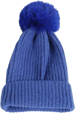 Womens eanies for Winter Pompom Beanie Hats Warm kull Cap Soft Washed Warm Hat