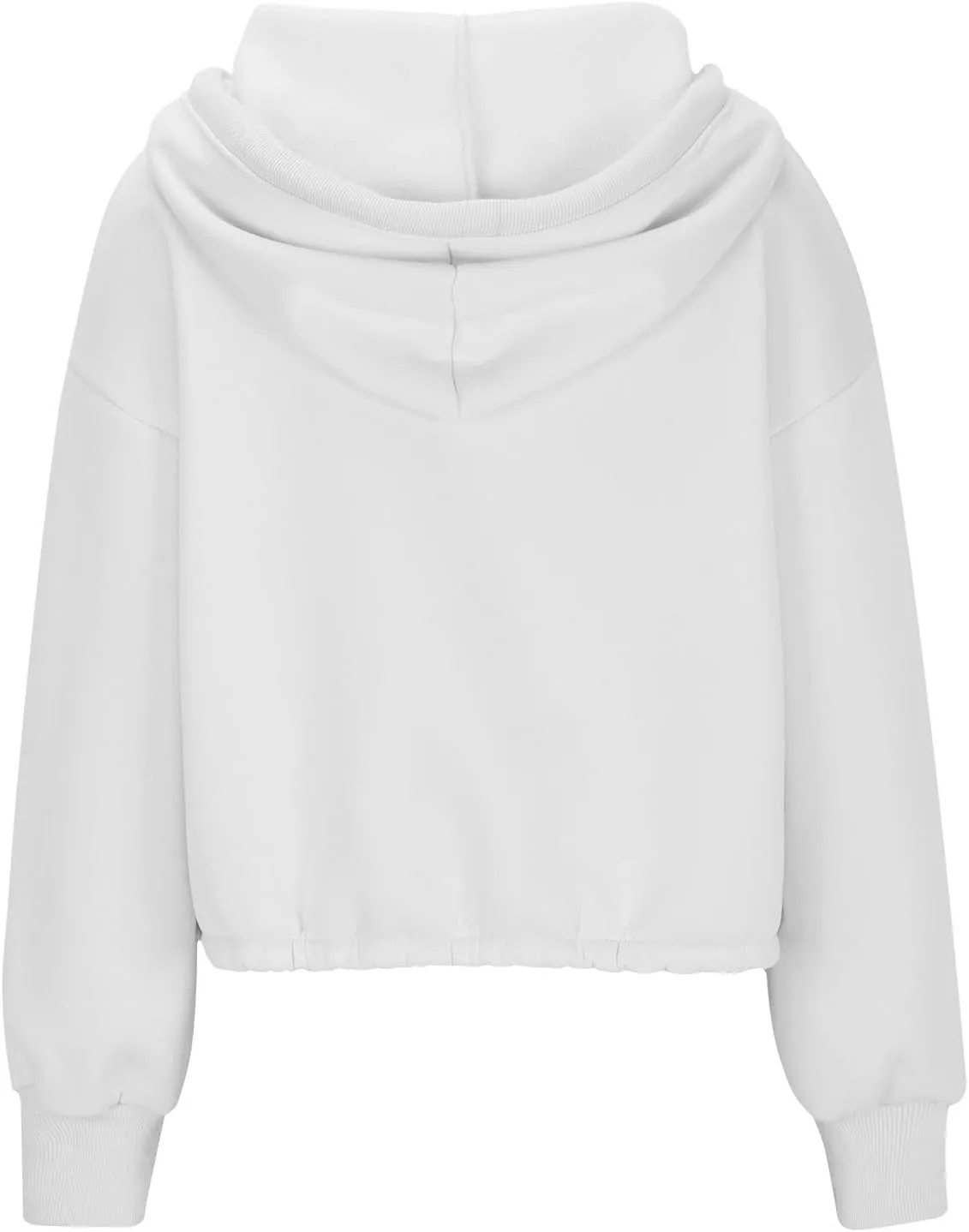 Womens Fall Fashion 2025 Half Zip Cropped Sweatshirt Long Sleeve Stand Collar Oversized Casual Y2k Pullover Top Shirt