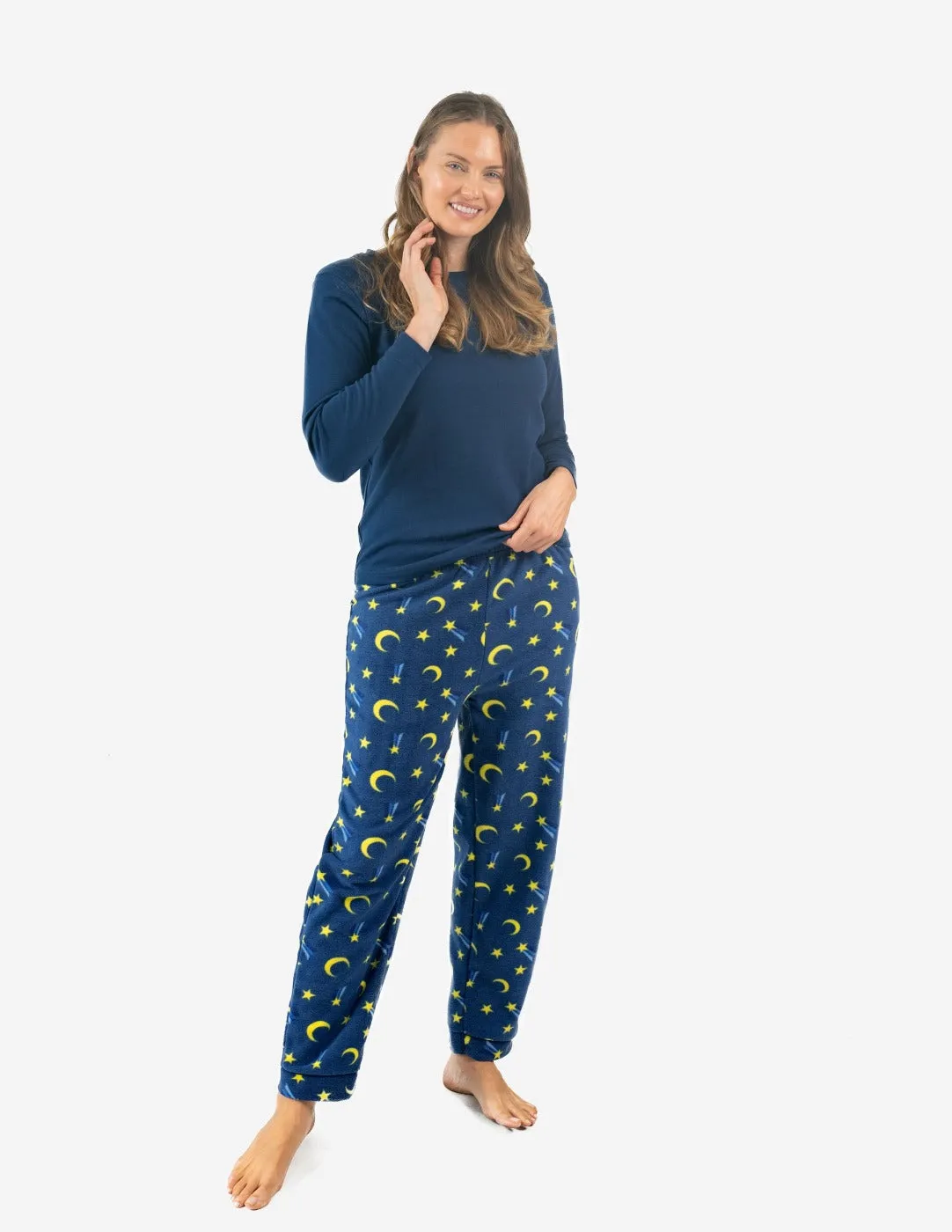 Women's Fleece Print Set