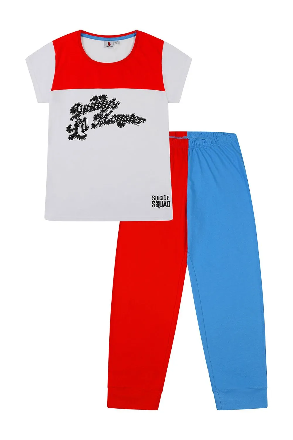 Women's Harley Quinn Daddy's Lil Monster The Suicide Squad Long Pyjamas