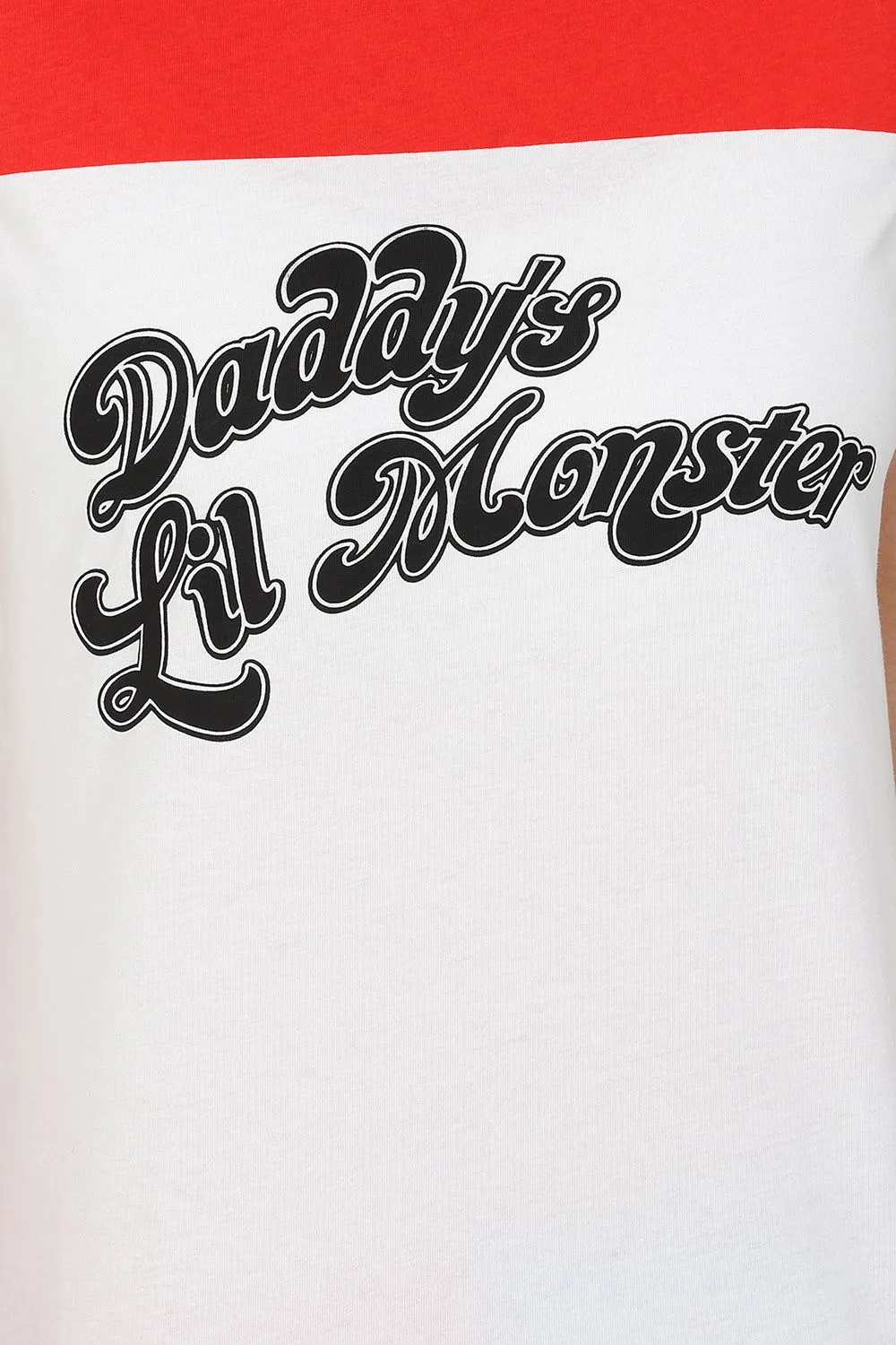 Women's Harley Quinn Daddy's Lil Monster The Suicide Squad Long Pyjamas