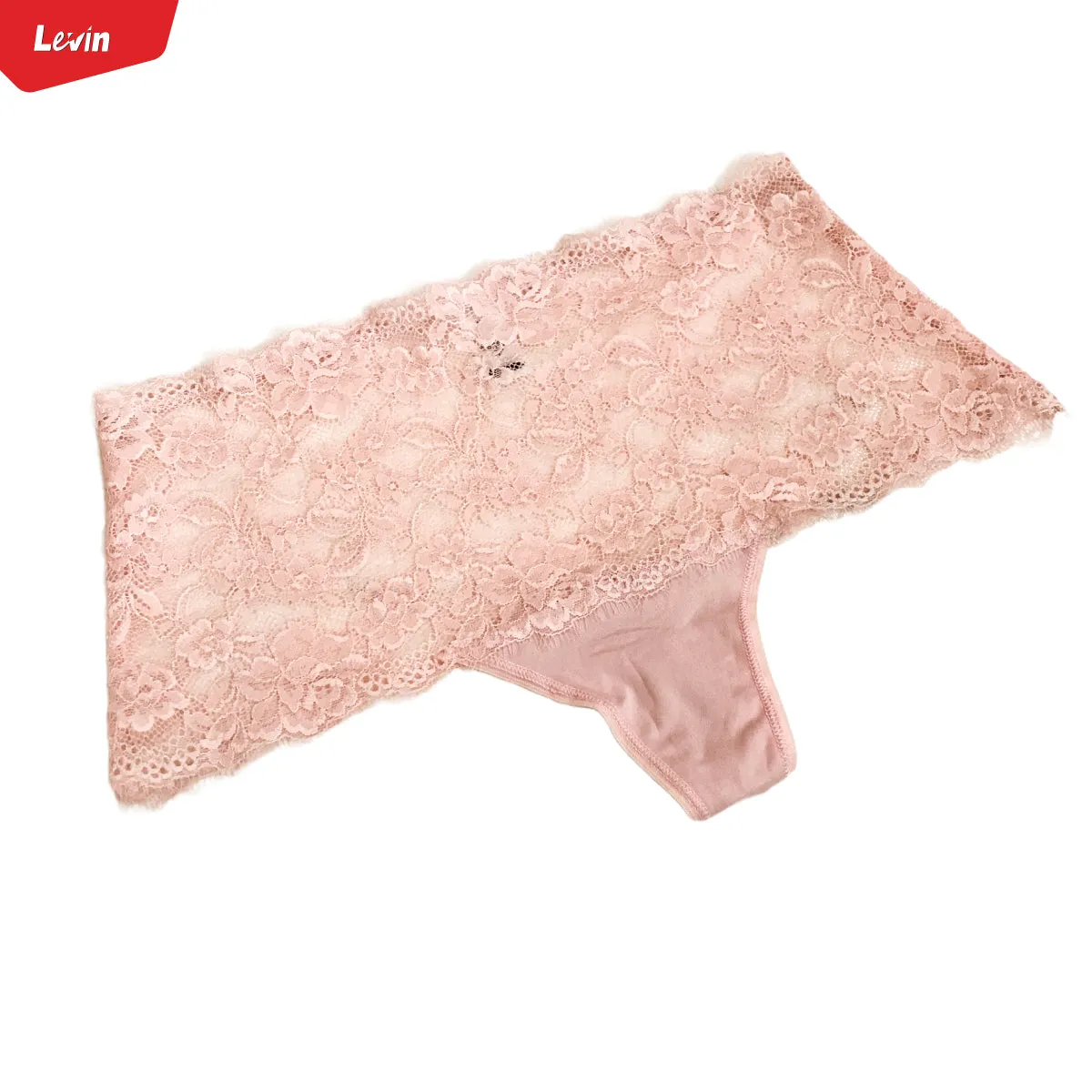Women’s  High Waisted Lace Top Sexy Thongs
