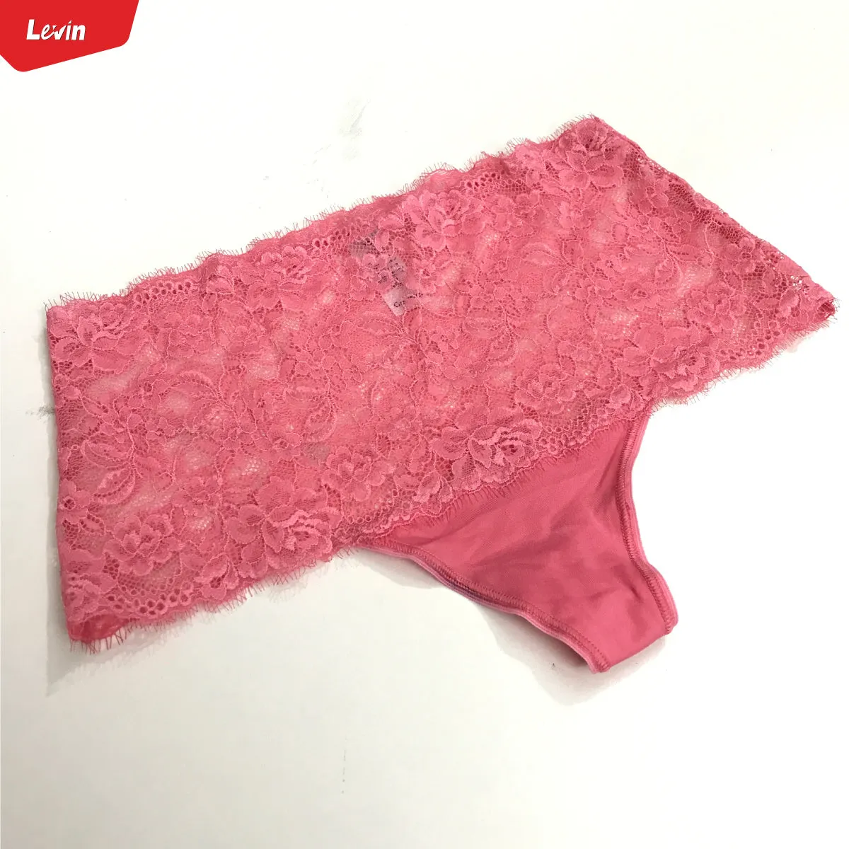 Women’s  High Waisted Lace Top Sexy Thongs