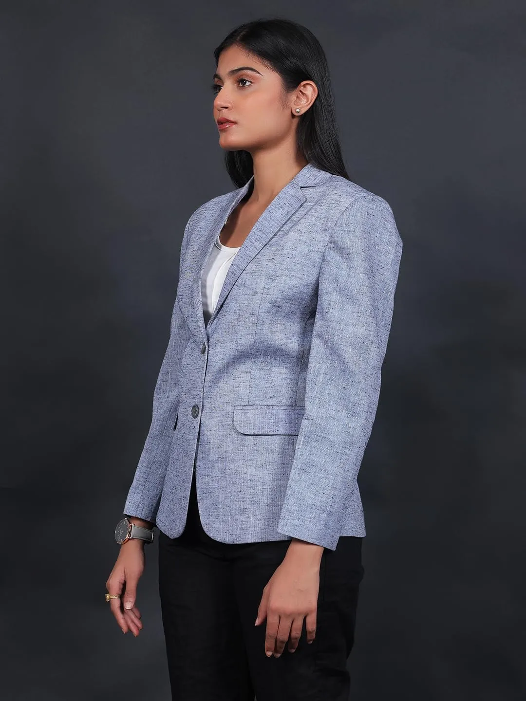 Women's Linen Cotton Blazer