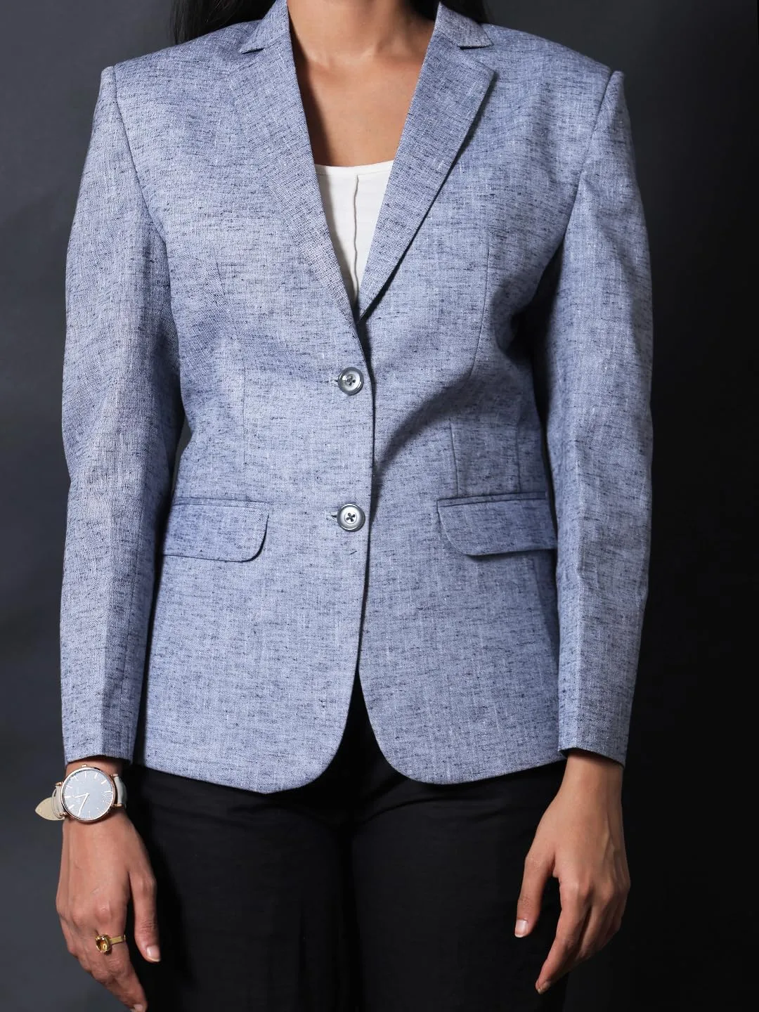 Women's Linen Cotton Blazer