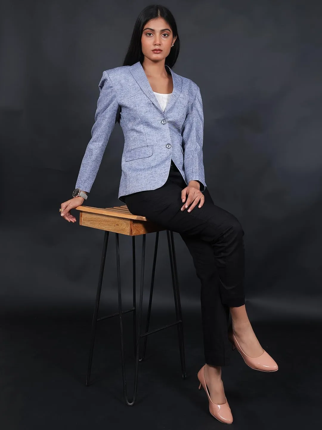 Women's Linen Cotton Blazer