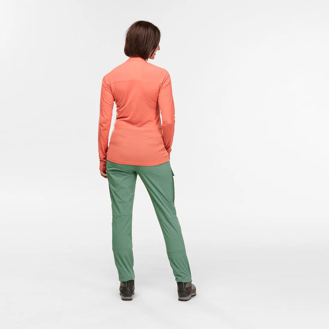 Women’s Long-Sleeved T-shirt - Tropic 900 Coral