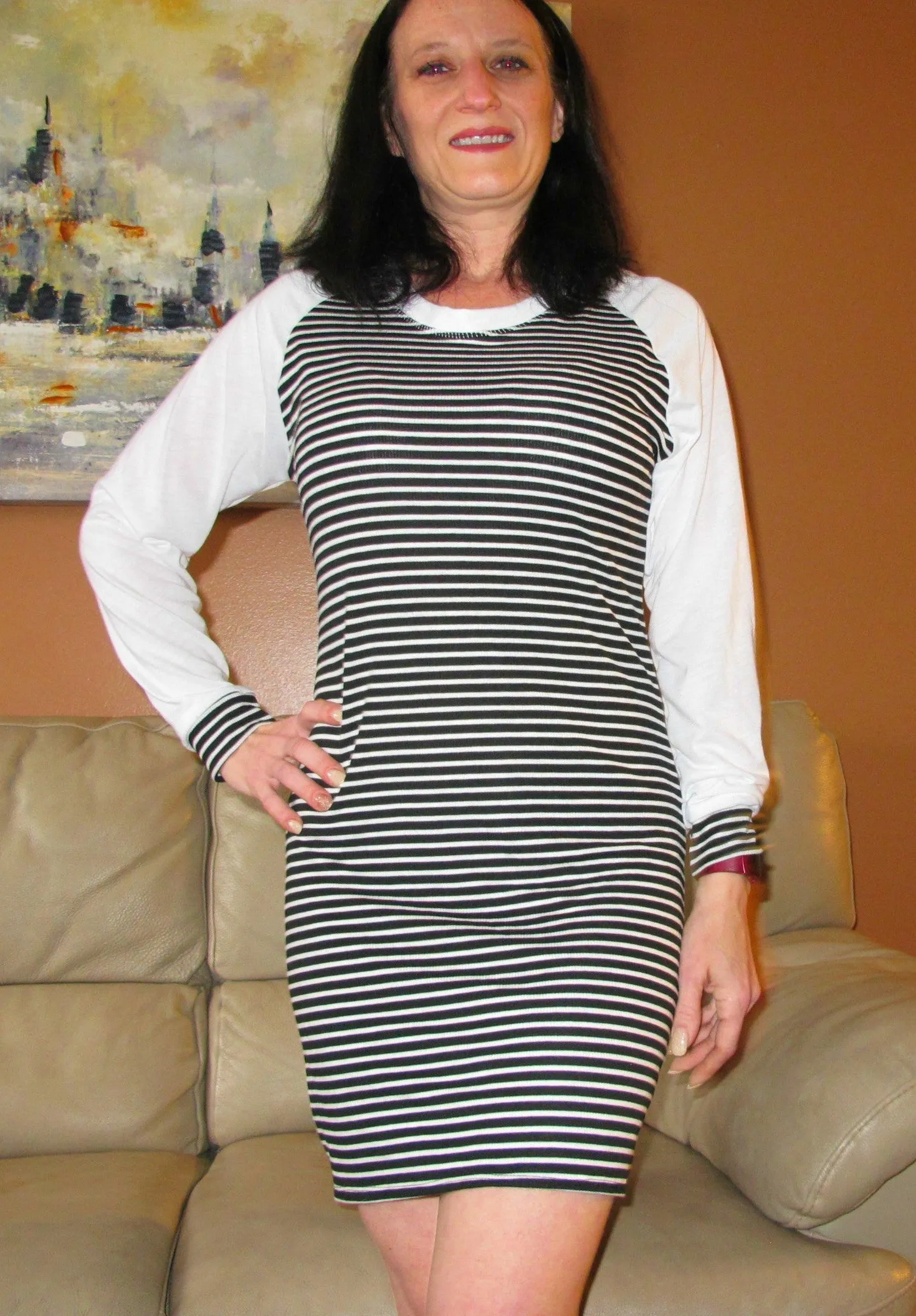 Women's Nightgown Sewing Pattern XS-XXXL