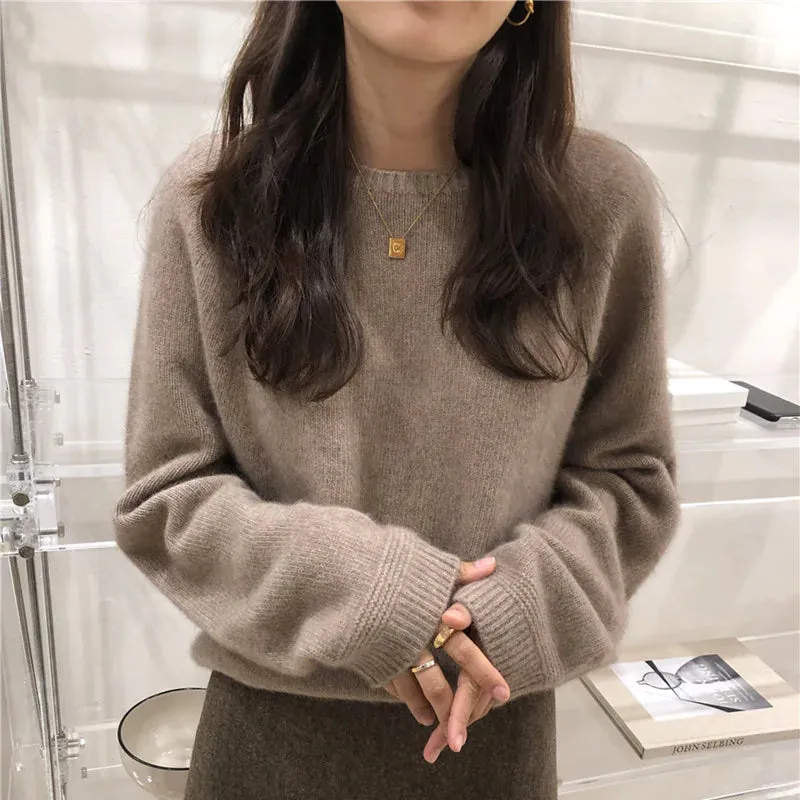 Women's Plush Pure Wool Sweater