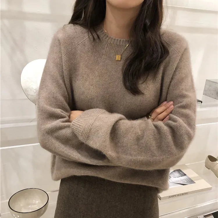 Women's Plush Pure Wool Sweater