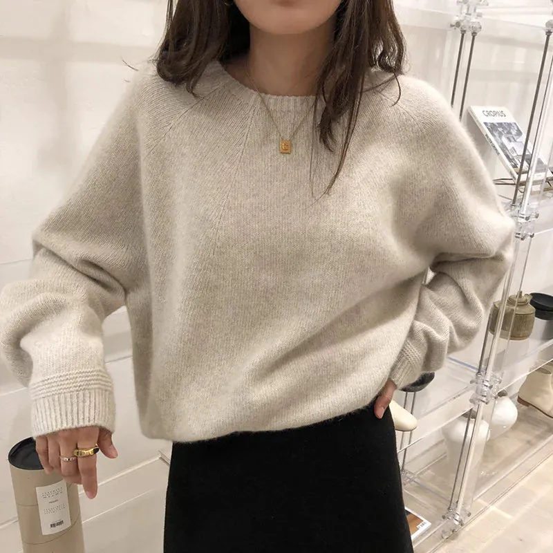 Women's Plush Pure Wool Sweater