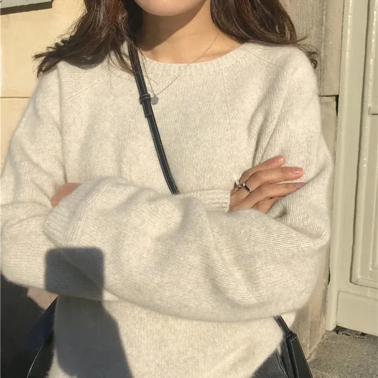 Women's Plush Pure Wool Sweater