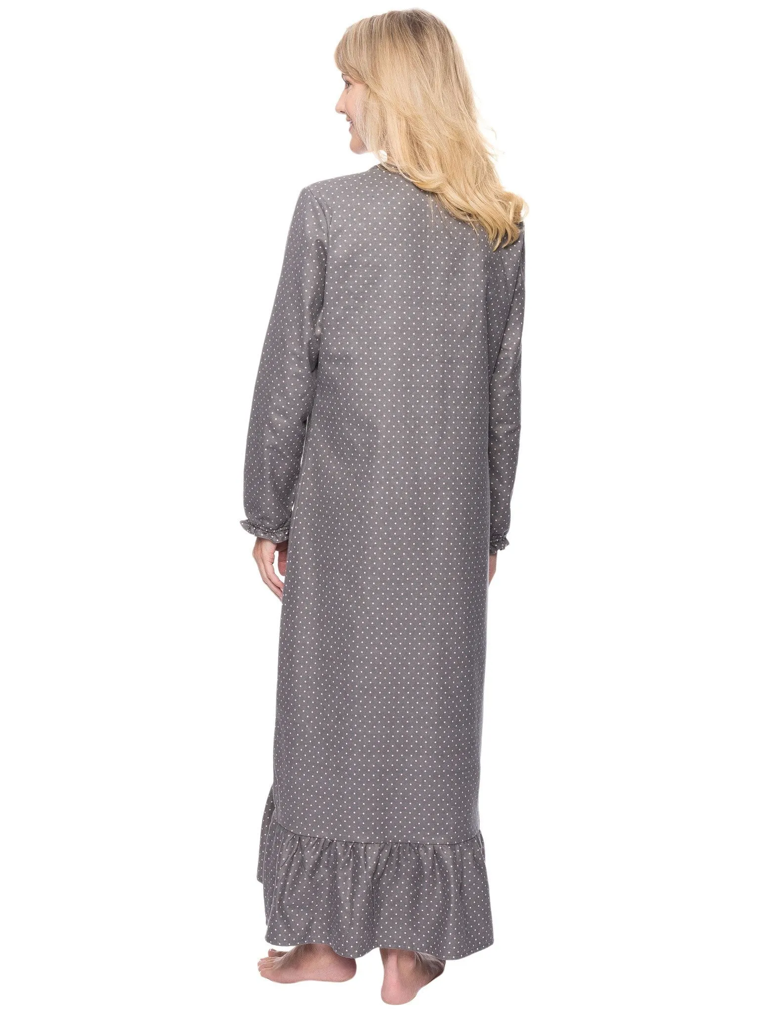 Women's Premium Flannel Long Gown