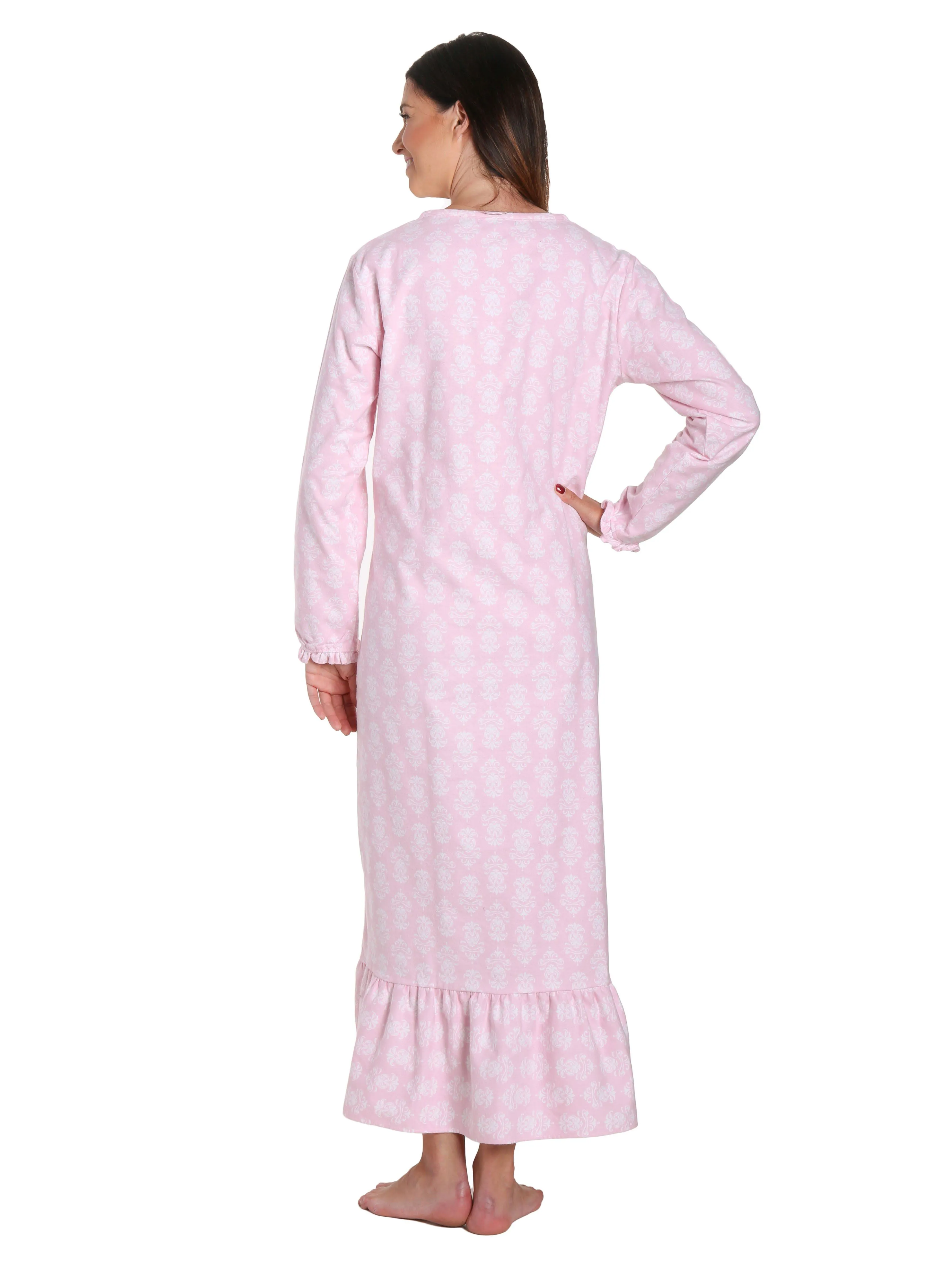 Women's Premium Flannel Long Gown