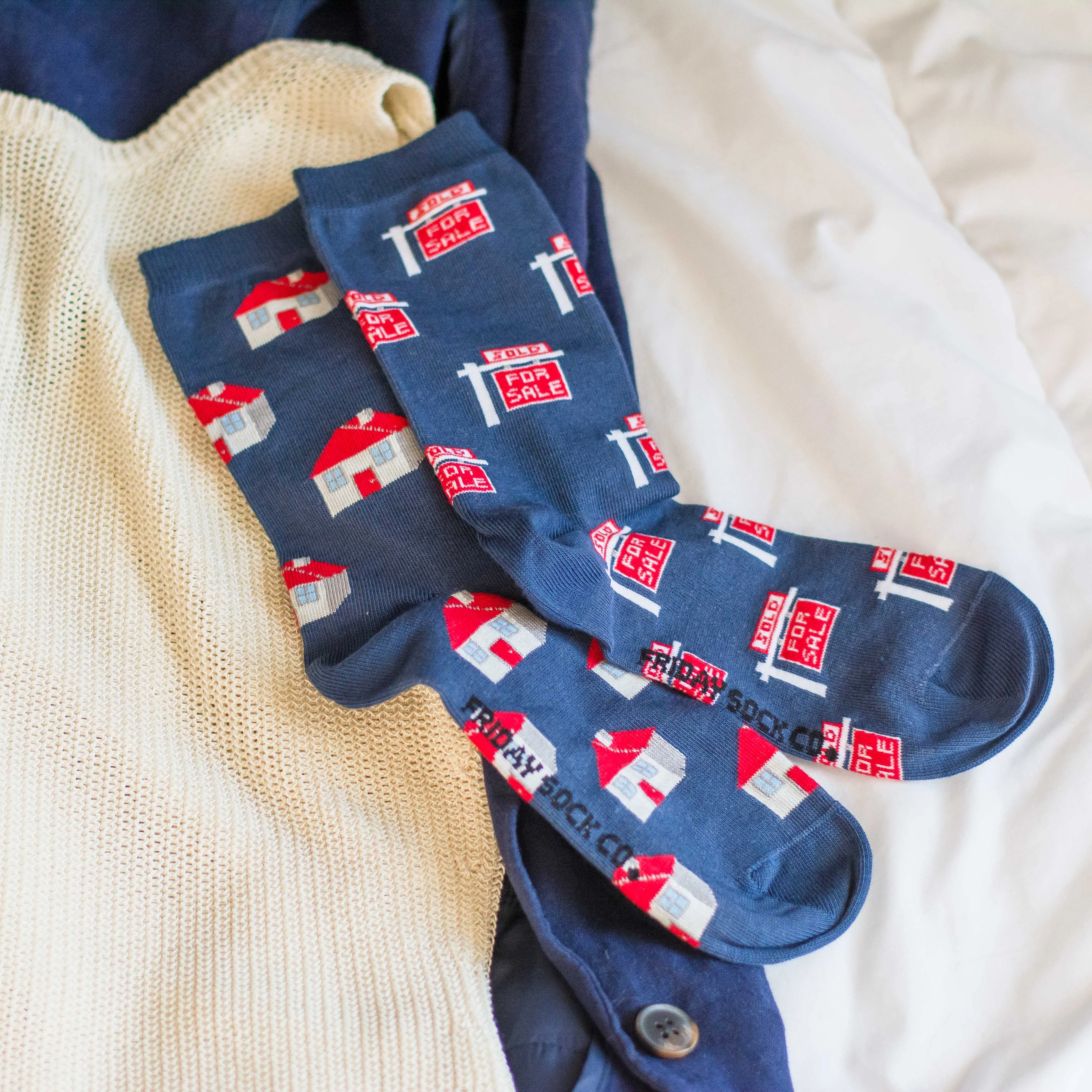 Women's Real Estate Socks