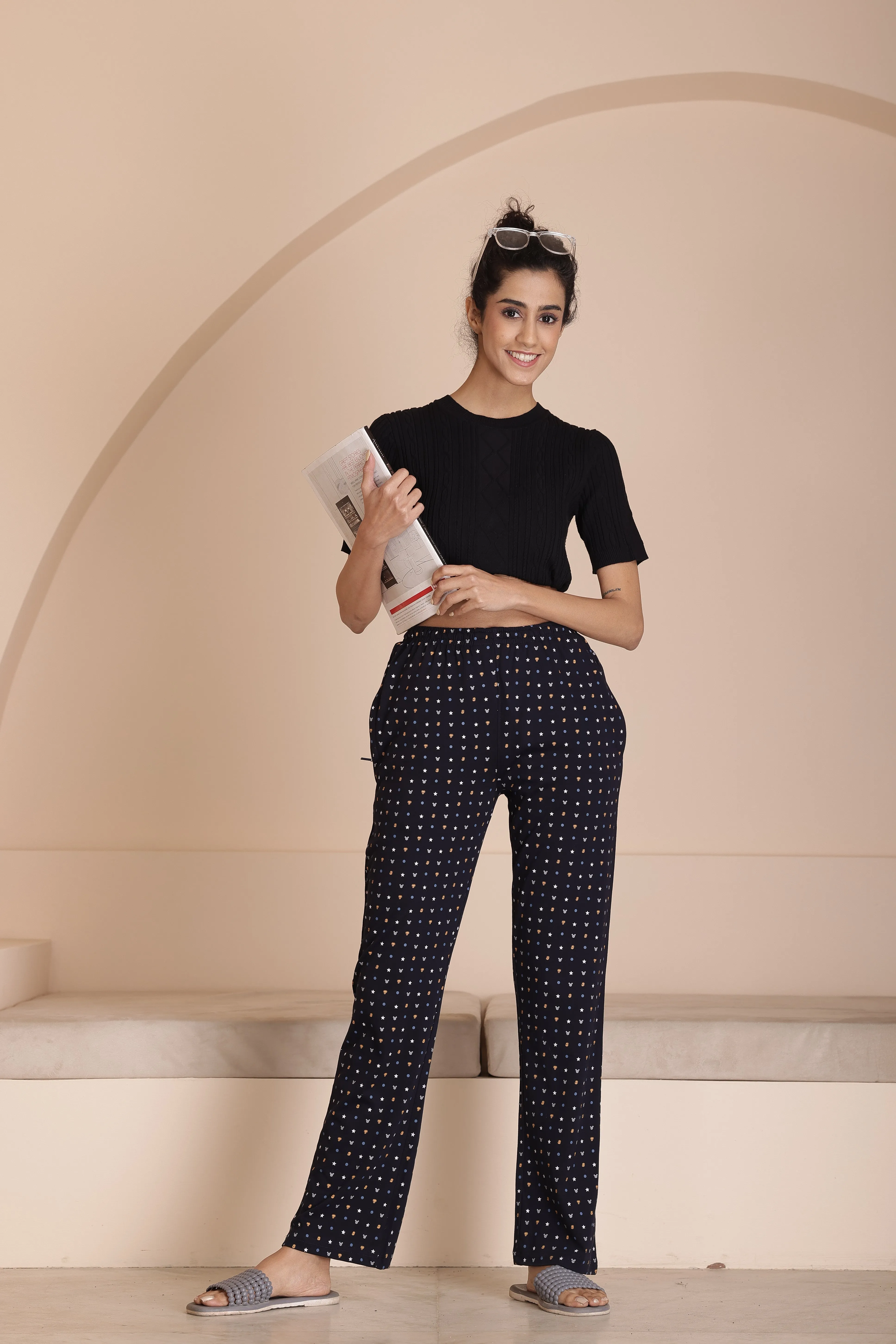 Women’s Relaxed Fit Cotton Printed Lowers